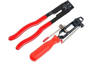 Alltooetools 2pcs Auto Cv Joint Boot Clamps Pliers Car Banding Tools Kit Set SF0231