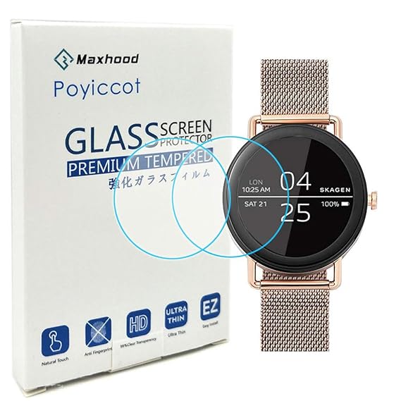 Amazon.com: Poyiccot for Skagen Falster 2 Screen Protector ...