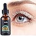Pure Castor Oil,Mabox Eyelash Serum Advanced Eyelash Grower Eye Makeup Body Essential Oils with 10 Eyelash Brushes