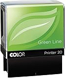 COLOP 37 x 13 mm GreenLine SCANNED Stamp - Red