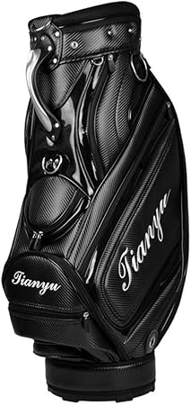 black golf cart bag