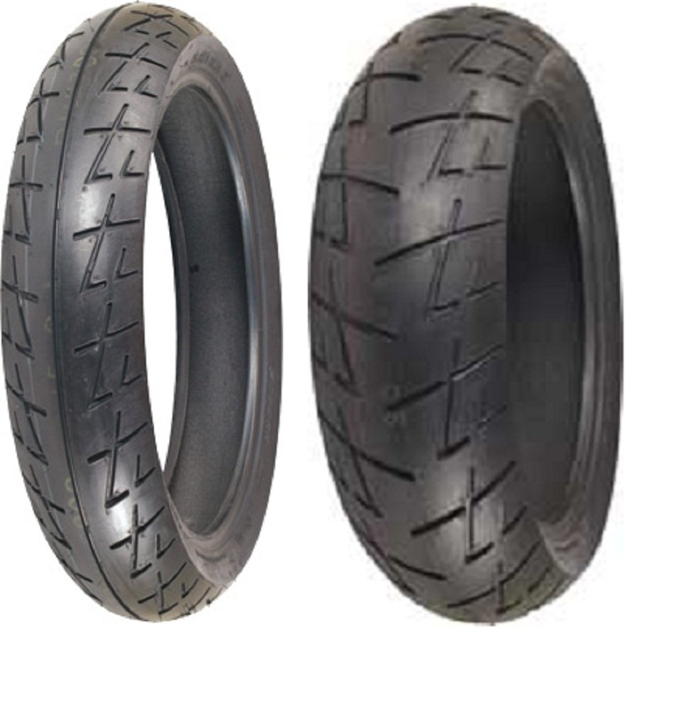 Motorcycle Tires & Tubes Shinko 009 Raven Radial Front & Rear Tire 120