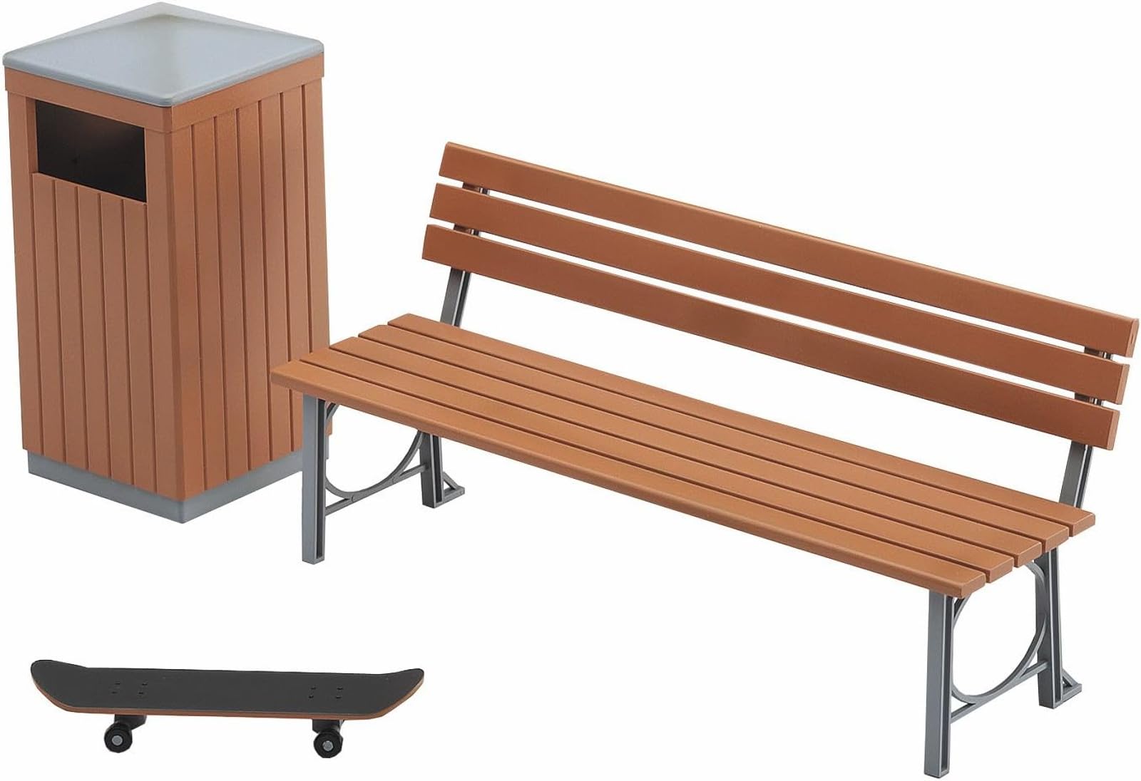 ハセガワ Hasegawa FA10 1/12 Park Bench and Bin Game