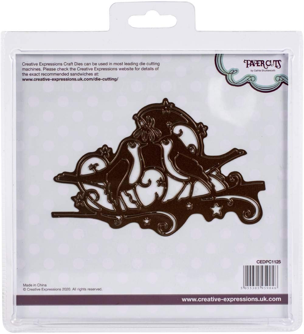 Paper Cuts Edger - Under The Mistletoe - Craft Die, CEDPC1125