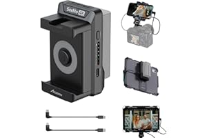 Accsoon SeeMo 4K HDMI Adapter Video Transmission System, 4K30/1080p60 iOS/HDMI Transmitter Phone Monitor SD Card Reader for Live Streaming/Real-Time Monitoring/Receording/Sharing (iOS 12 or Later)