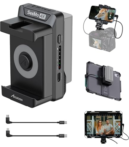 Amazon.com: Accsoon SeeMo 4K HDMI Video Transmission System for i