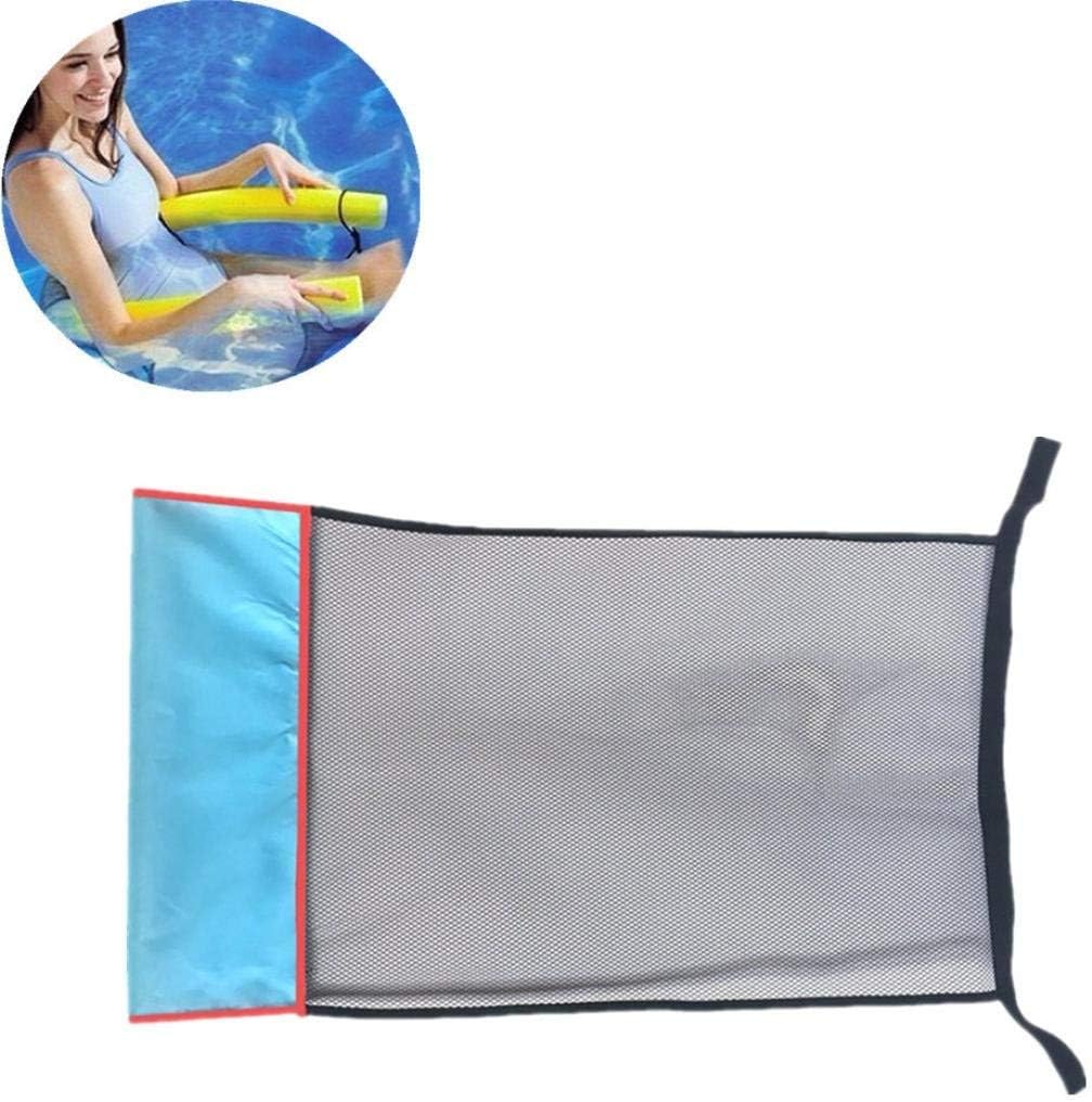 Vektenxi Heavy Duty Mesh Pool Noodle Chair Net Swimming Bed Seat Pool Beach Floating Chair DIY Accessories for Adults Kids Summer Outdoor Beach Ocean for Father Mother Kids A Durable and Practical