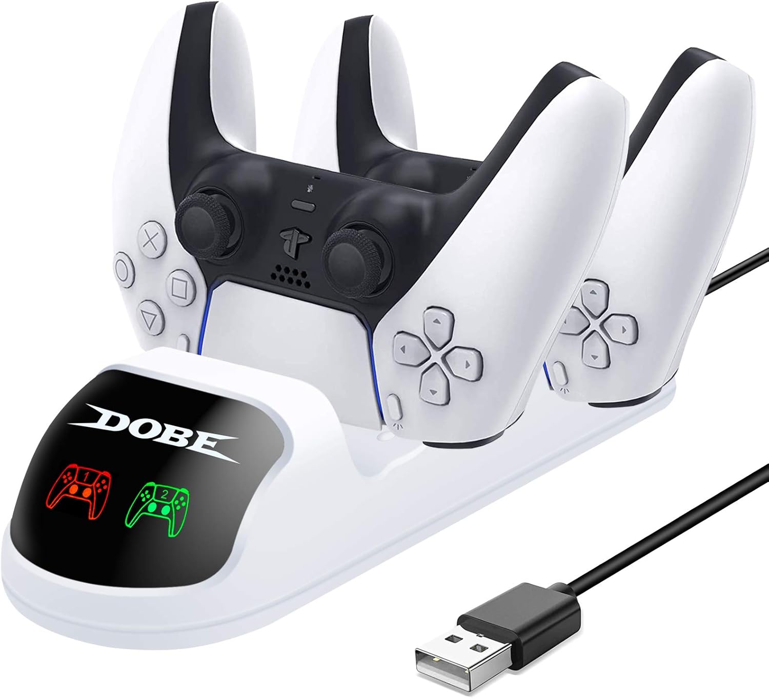 PS5 Controller Charging Station Fast PS5 Charging Station with USB