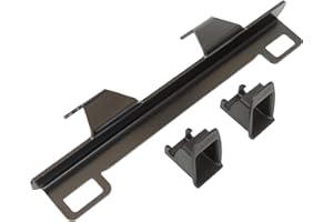 JHKLS Cars Seat ISOFIX Latch Mount Bracket Vehicle Specific for A4 A6 A6L, Child Seat Anchor Kit, Interface Bracket Steel Latch for ISOFIX Belt Connector 345*98*38mm