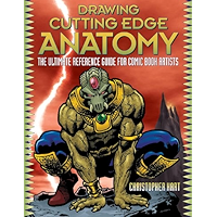Drawing Cutting Edge Anatomy: The Ultimate Reference Guide for Comic Book Artists book cover