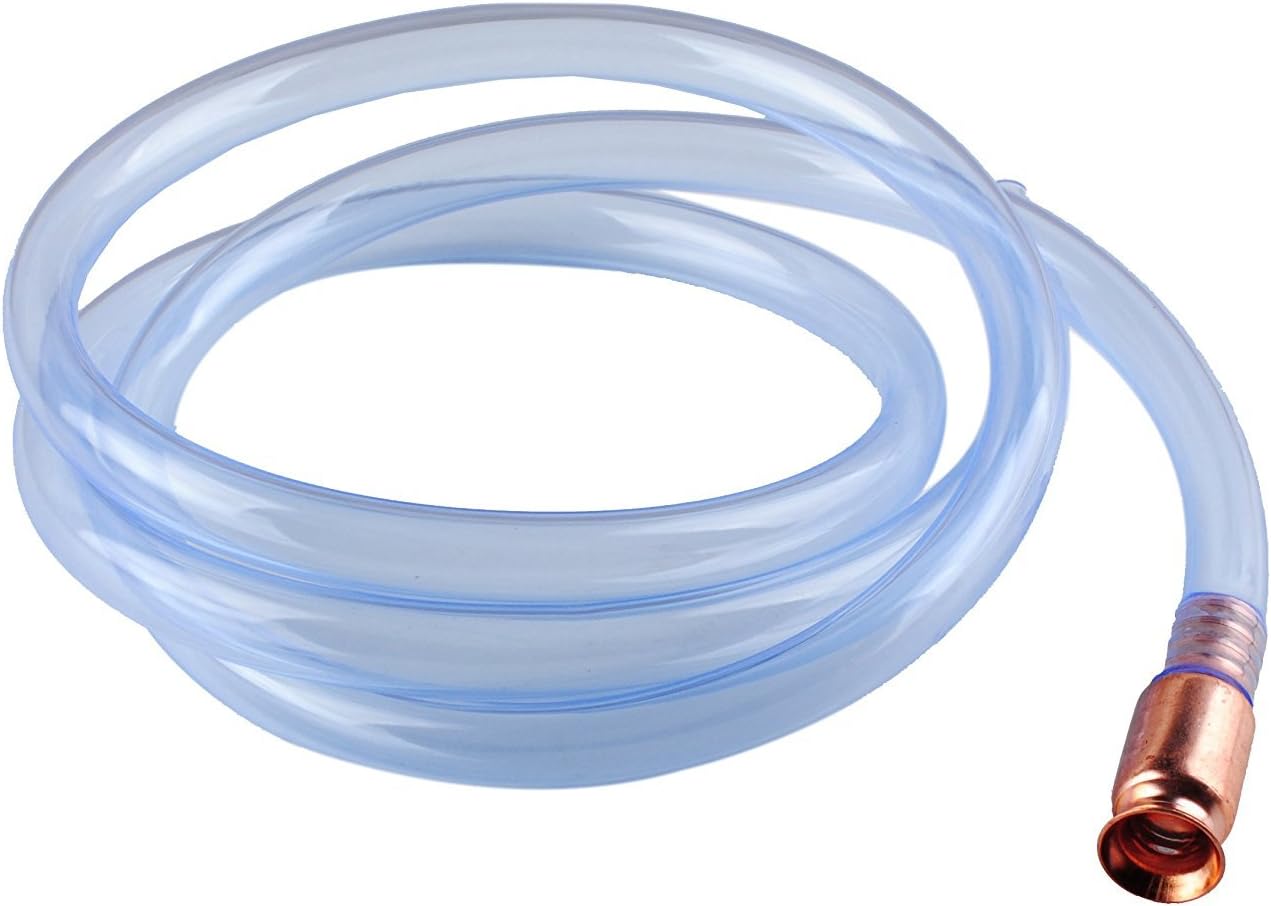 Wadoy Jiggle Syphon Self Priming Gas Siphon Pump Gasoline/Fuel/Water Shaker Siphon Safety Self Priming Hose 6ft -1/2" Valve - Image 3