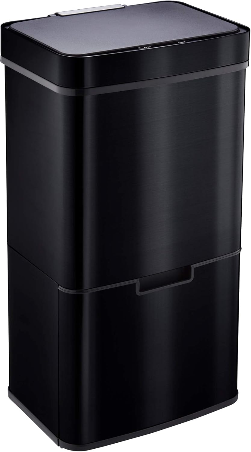 Cooks Professional Recycling Automatic Sensor Bin with Dual
