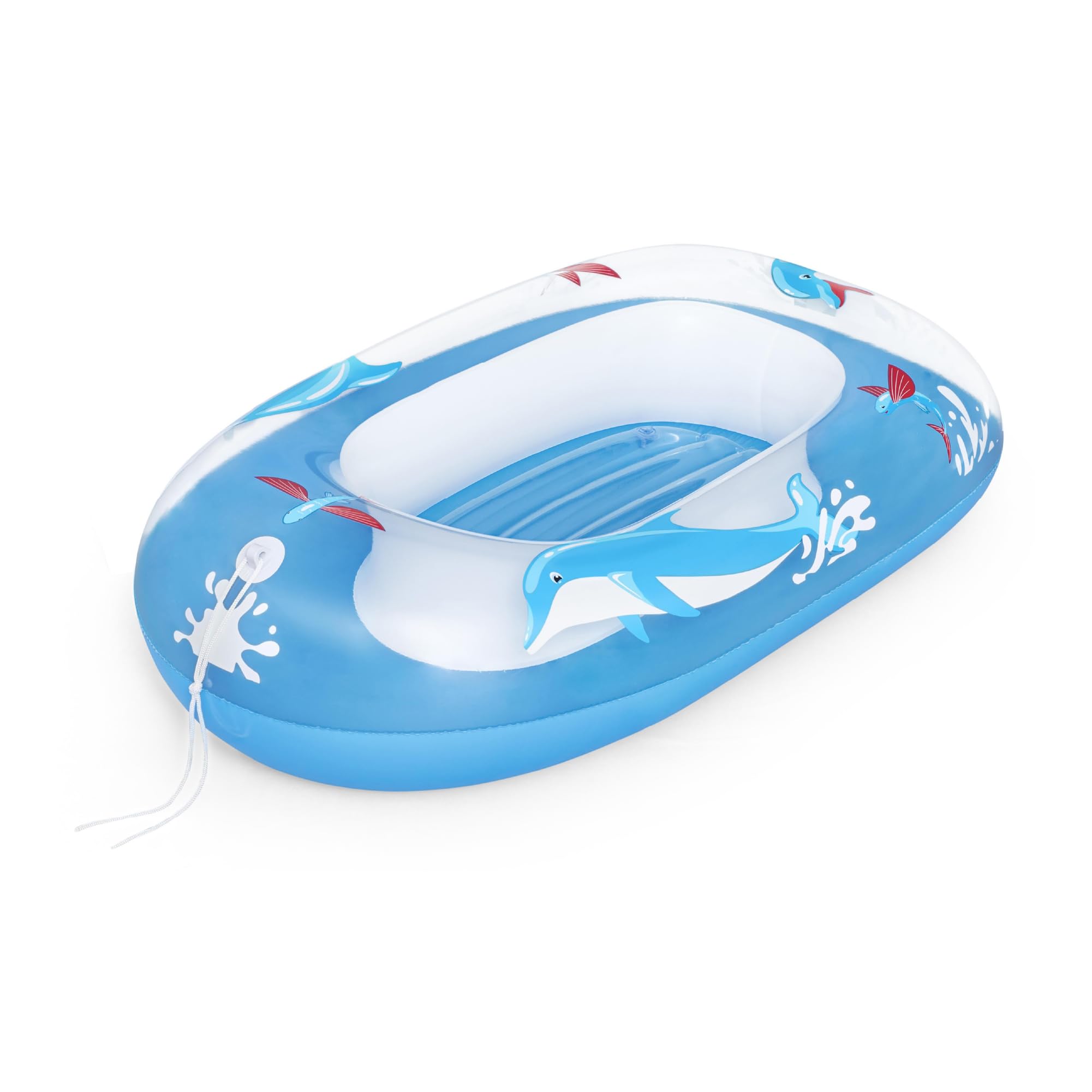 Bestway Inflatable Baby Boat, Pool Rafts for Kids Boys and Girls, Inflatable Swim Pool Float