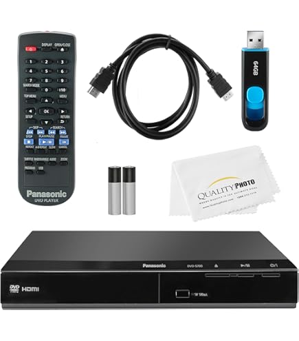 Amazon.com: Panasonic DVD-S700P-K HDMI 1080P Up-Converting