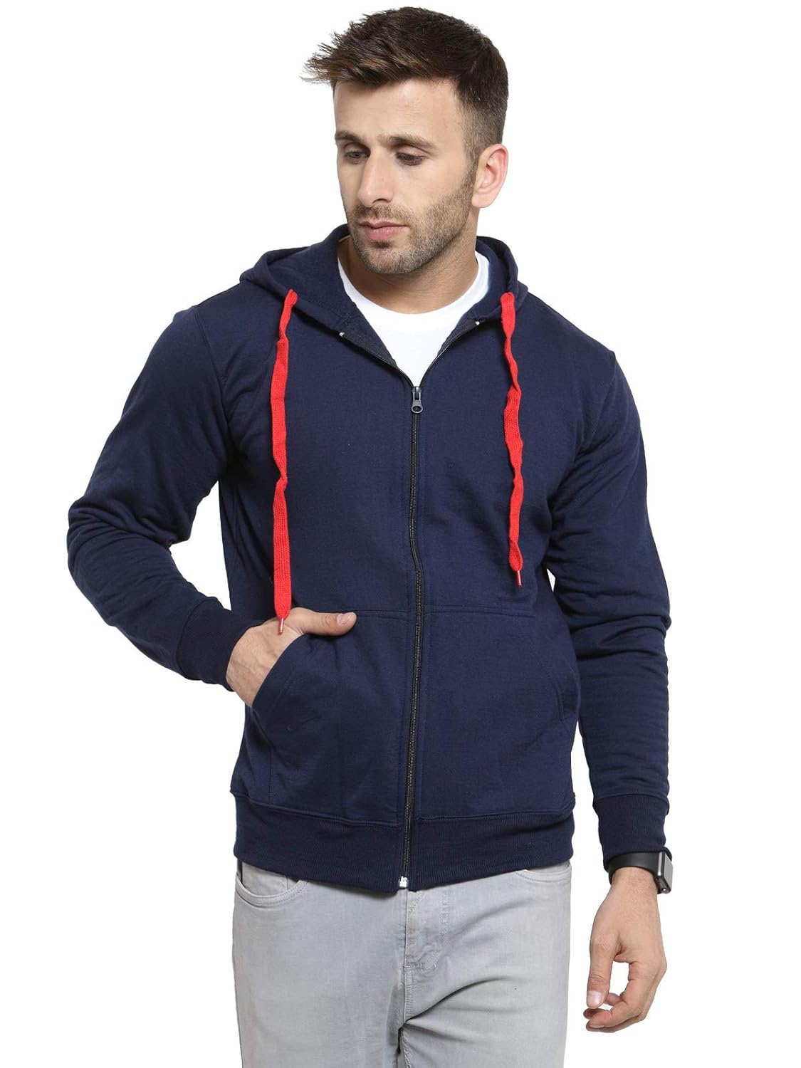 plus size navy hoodie