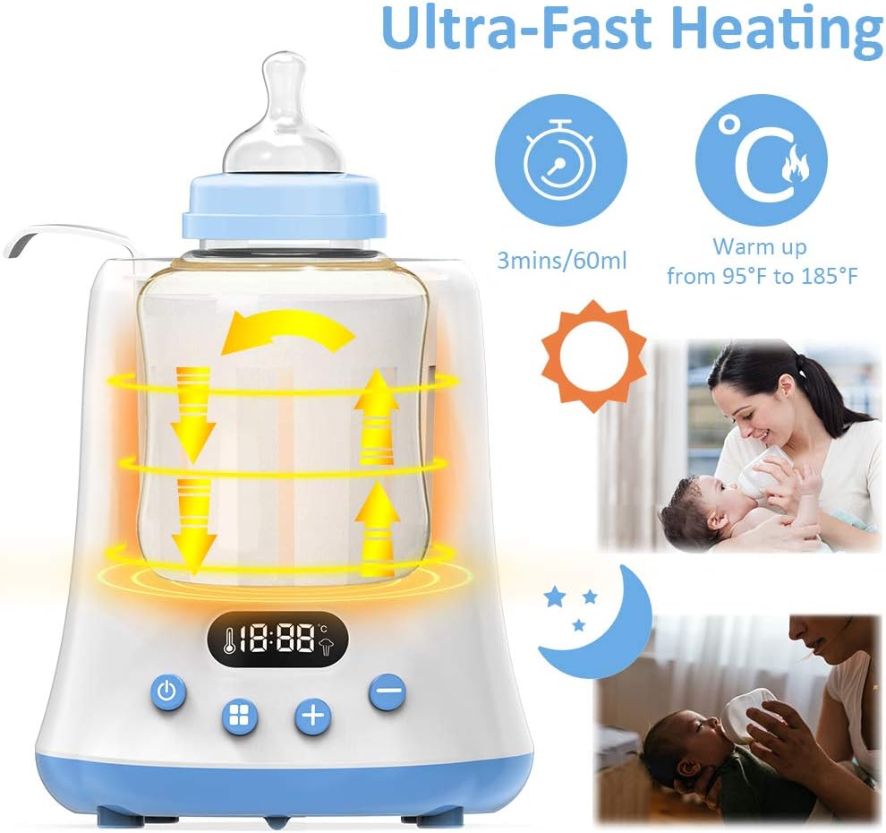 bottle warmer with automatic shut off