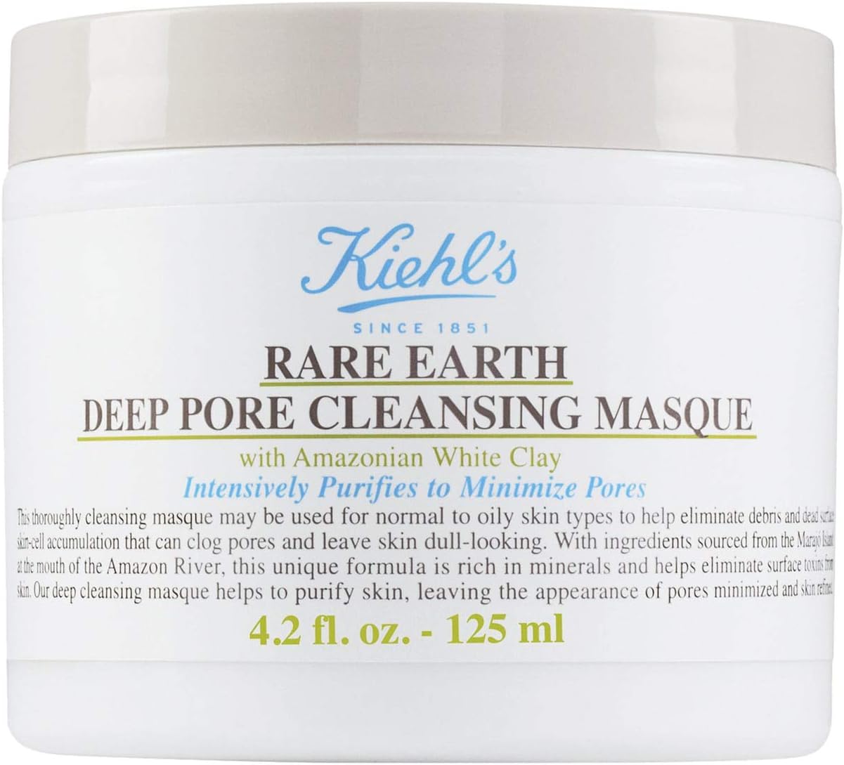 Rare Earth Deep Pore Cleansing Masque 4.2 fl oz / 125 mL