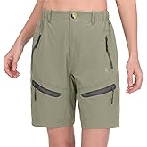 Little Donkey Andy Women's Stretch Quick Dry Cargo Shorts for Hiking Travel