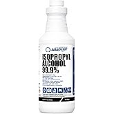 Nanoskin 99.9% Isopropyl Alcohol for Industrial & Laboratory Use, 32 Oz | Technical Grade Alcohol, Fast Evaporating Low Resid