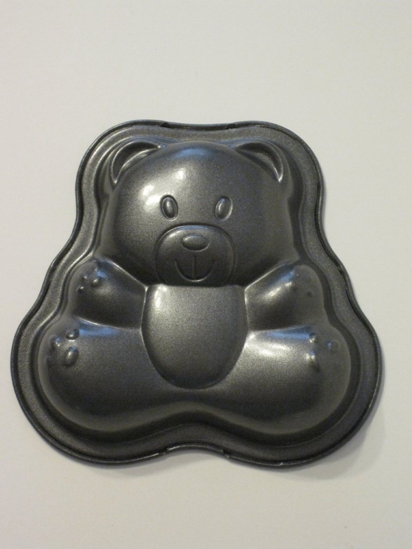 Bear Mini Nonstick Cake Pan 3 3/4 Inches Tall Bundt Pans