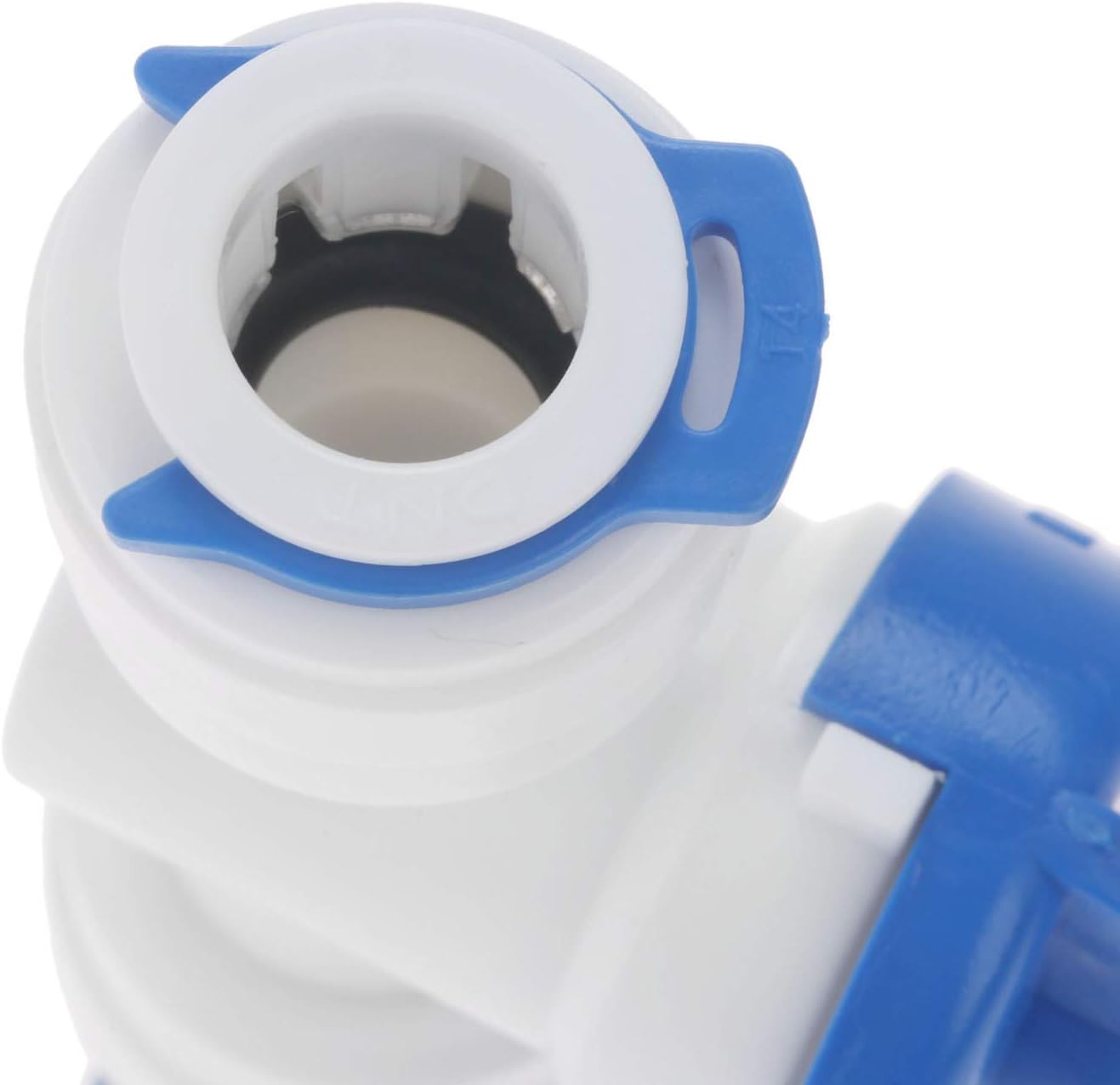 RO Straight Raccordo A Sfera Per Tubo 1/4 Pollice – In Plastica POM – Per Osmosi Inversa E Acquario