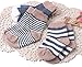 Cuca Dunna Infant Socks Baby Socks Toddler Socks For Girls And Boys,Cute socks 4 Pairs (XS 0-6months, Blue)