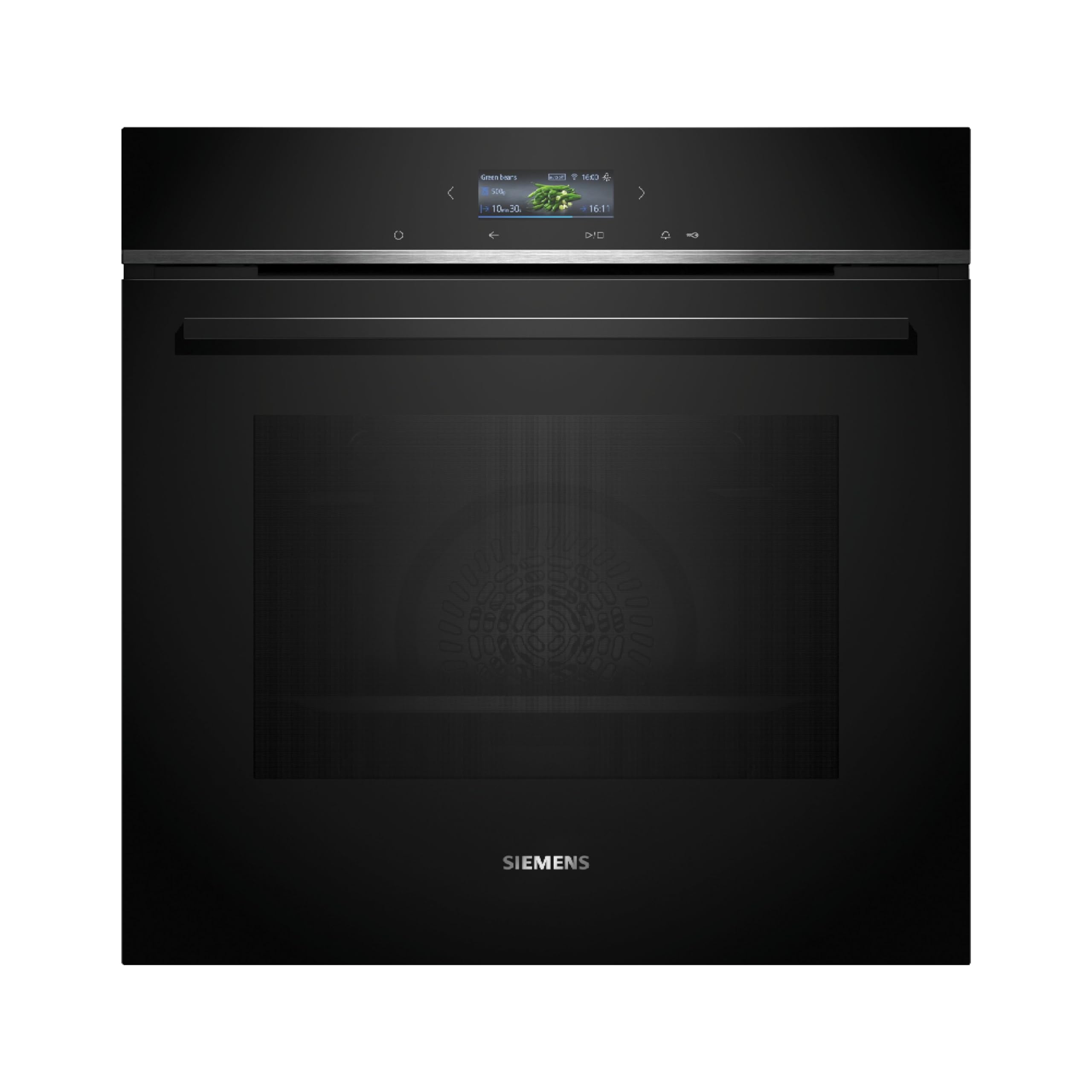 Siemens HB772A1B1 iQ700 Einbau-Backofen, 60 x 60 cm, Made in Germany, TFT-Full-Touchdisplay, Backofenassistent, activeClean, cookcontrol Plus, 3D Heißluft, Schnellaufheizung & coolStart, Home Connect