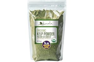 Kevala Organic Kelp Powder - Seaweed Seasoning for Cooking, Cholesterol Free, Nutritious Addition to Your Drink or Soup, Sing