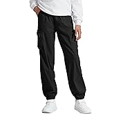 NUMYEAN Boys Girls Cargo Pants Kids Water Resistant Hiking Pants Quick Dry Lightweight
