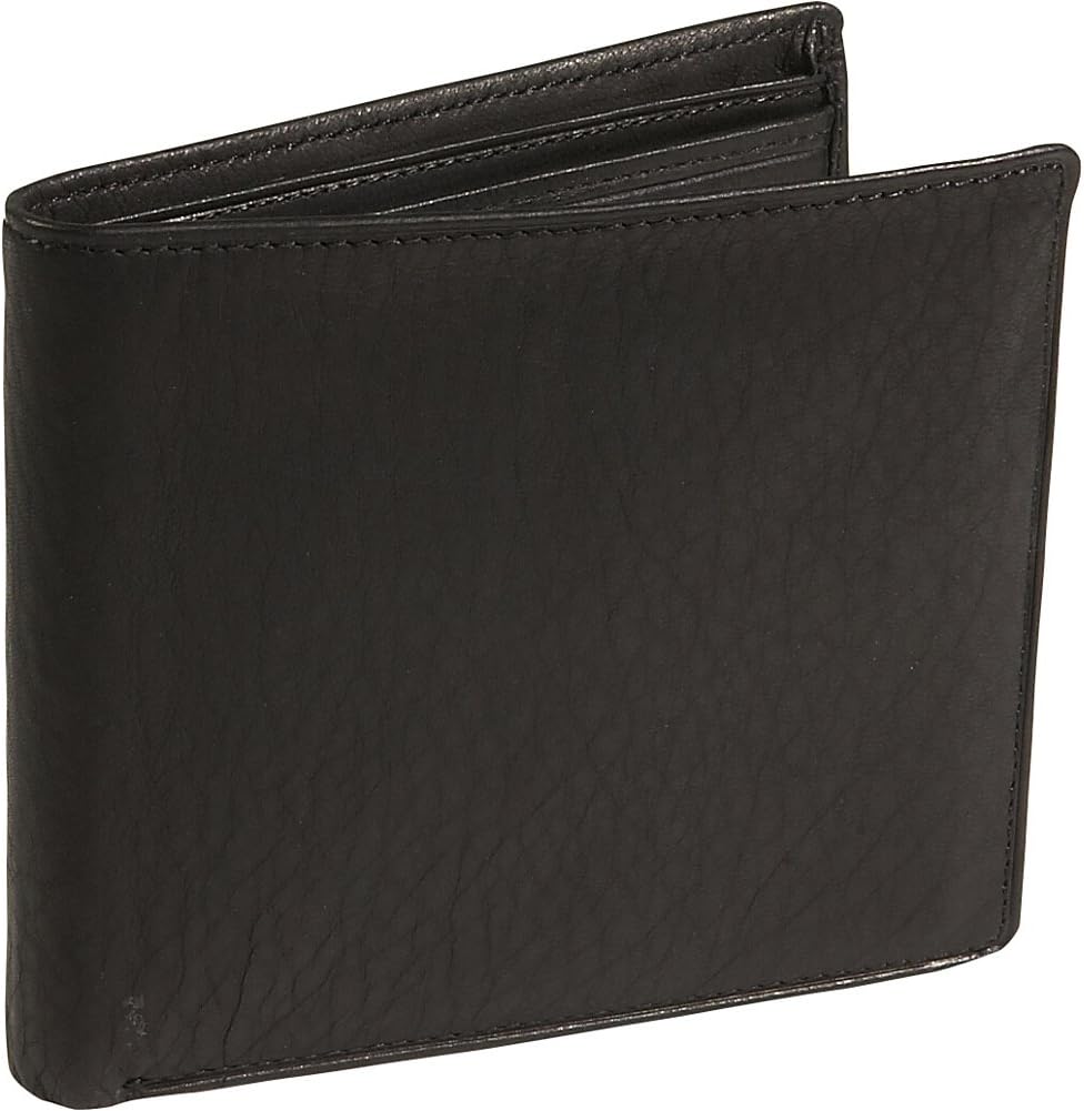 Osgoode MarleyCashmere Men's BiFold Flipper Wallet Color: Black