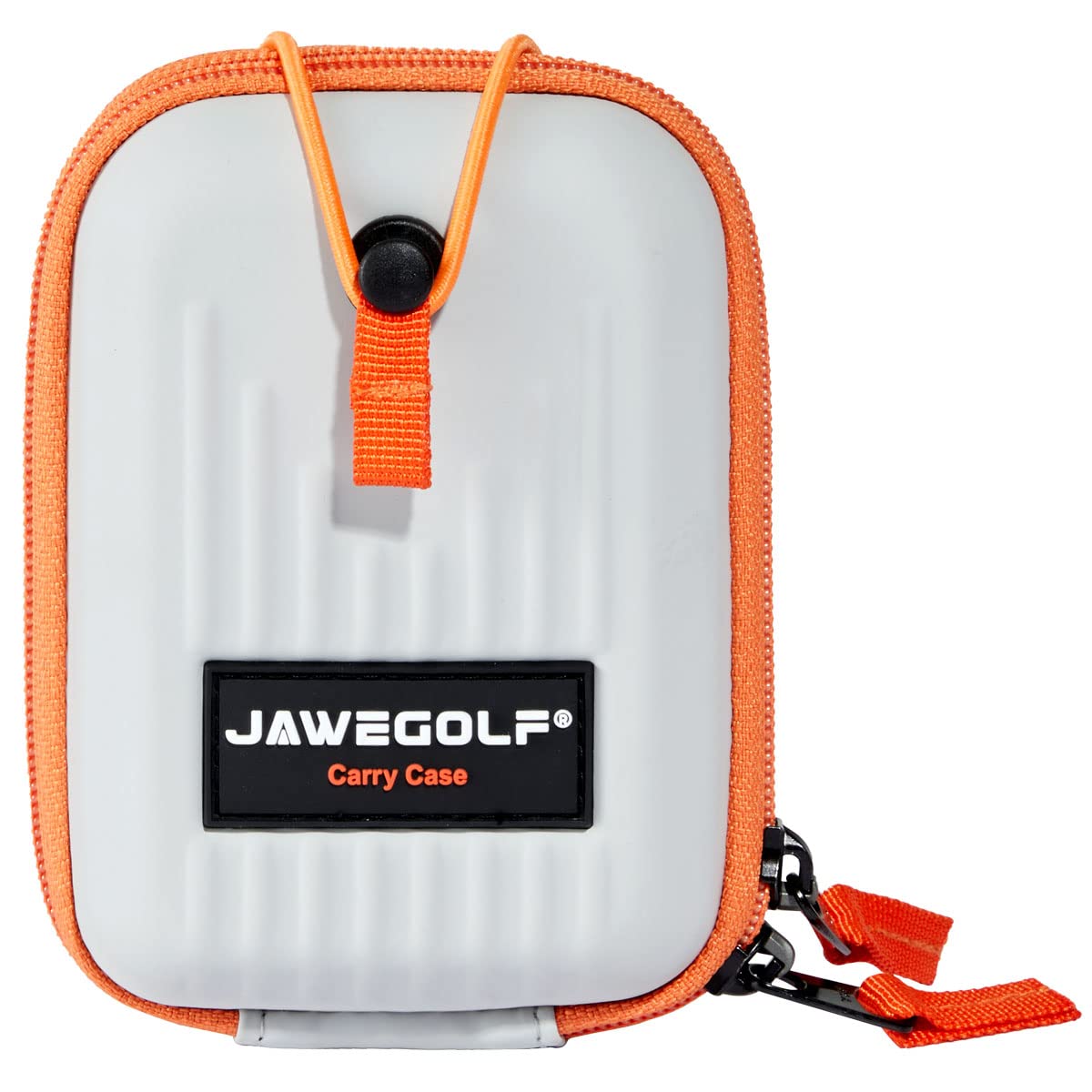 JAWEGOLF Golf Rangefinder Hard Shell Carry Case Box EVA Bag Compatible with Bushnell TourX V2 V3 V4 V5 Pro X2 Pro XE and Garmin Z80 Z82 (Silver-White, Large)