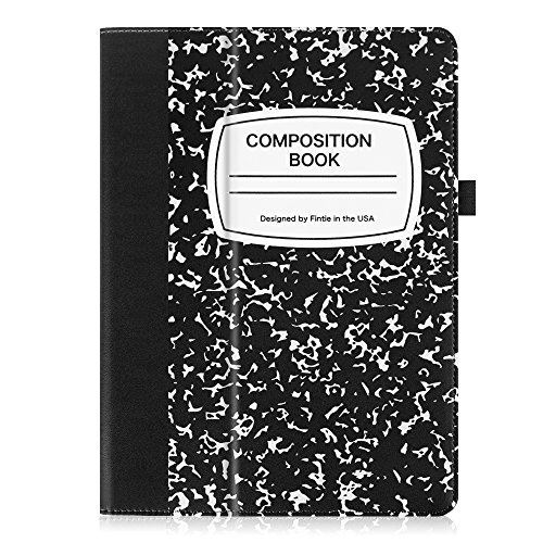 Fintie iPad mini 1/2/3 Case - Folio Slim Fit Stand Case with Smart Cover Auto Sleep / Wake Feature for Apple iPad mini 1 / iPad mini 2 / iPad mini 3, Composition Book Black