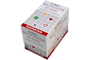 Math for Love Multiplication by Heart Visual Flash Cards for Multiplication fact Mastery in Five Minutes a Day