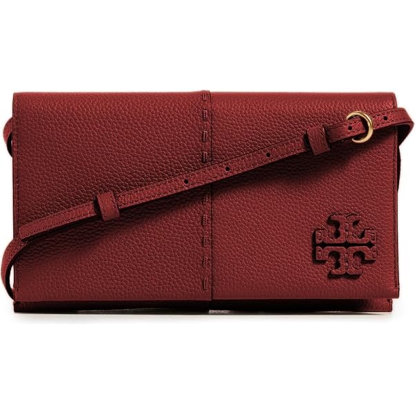 Tory Burch Authentic medium bag pack with wallet Tory Burch Thea Brown Mahoni Crossbody Bag Wallet Clutch  main image 4