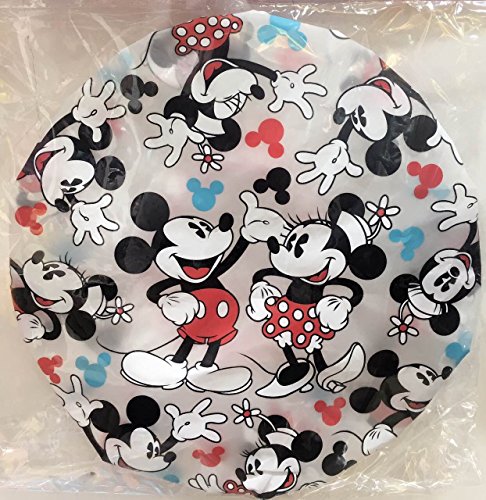 CJB Mickey Mouse Classic Bath Shower Caps Hats Red Black (US Seller)