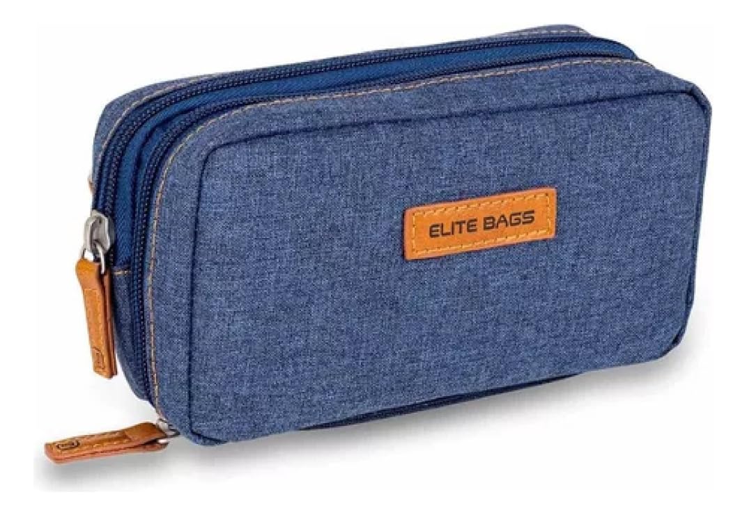 Diabetic´s Elite Bags Isothermal Bag for Diabetics, for Insulin Pens and Glycometers, Colour: Dark Denim