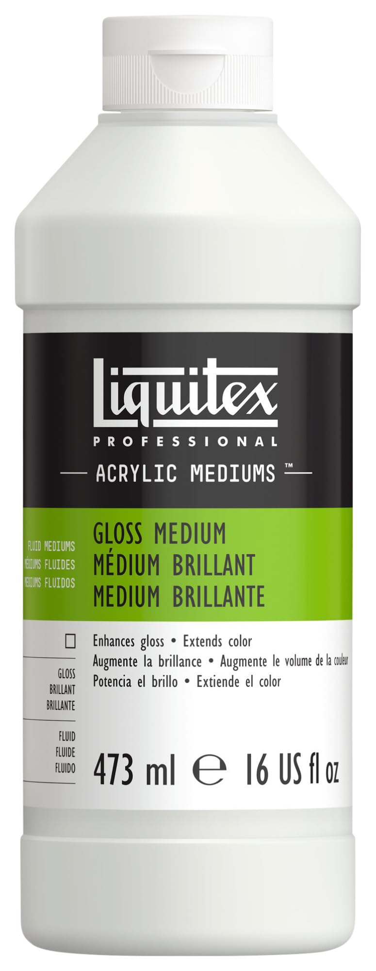 Liquitex Professional Acrylic Medium for Acrylic Paint, Gloss, 473 ml — image 1