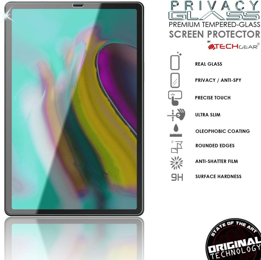 TECHGEAR Anti Spy Screen Protector Compatible for Samsung Galaxy Tab S5e 10.5" (SM-T720 / SM-T725 Series) - Image 3