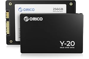 ORICO NAND SSD Solid State Drive- 2.5 Inch - SATA III - 6Gbps-Read Speed up to 500MB/s, 256GB Internal Solid State Drive for 