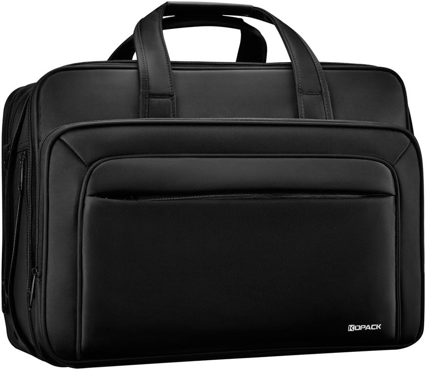 KOPACK Expandable Laptop Briefcase 17 17.3 Inch Large