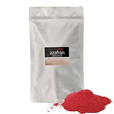 Azafran Himbeerpulver, Himbeeren gefriergetrocknet gemahlen 250g