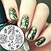 Born Pretty Nail Art Stamping Template Leaves Theme Image Plate BP19