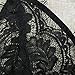 JUNKE Women Translucent Sheer Lace bralette Strap Camisole Bra