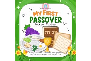 My First Passover Book for Toddlers: About Passover Traditions and Symbols to Celebrate Jewish Holiday for Kids