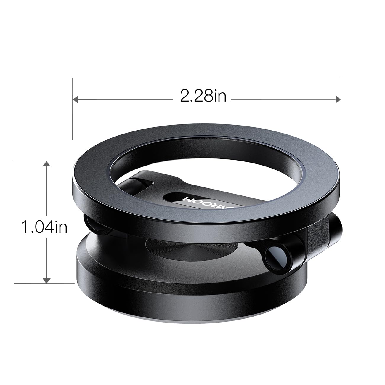 JOYROOM Fits MagSafe Car Mount, [All-Metal] Magnetic Phone Holder for Car with Strong Magnets, 360° Adjustable iPhone Car Mount, Car Accessories for Women Men, for iPhone 16 15 14 13 12 Pro Max Plus