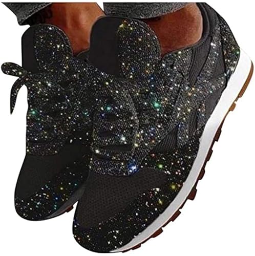 glitter tennis shoes amazon