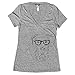 Inkopious Women's Harvey The Great Dane T-Shirt 2XL Heather Grey