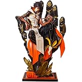 RZAHUAHU G-I Morax Zhong Li 1/7 Figure Game Character PVC Rex Lapis Anime Model Toy 26CM