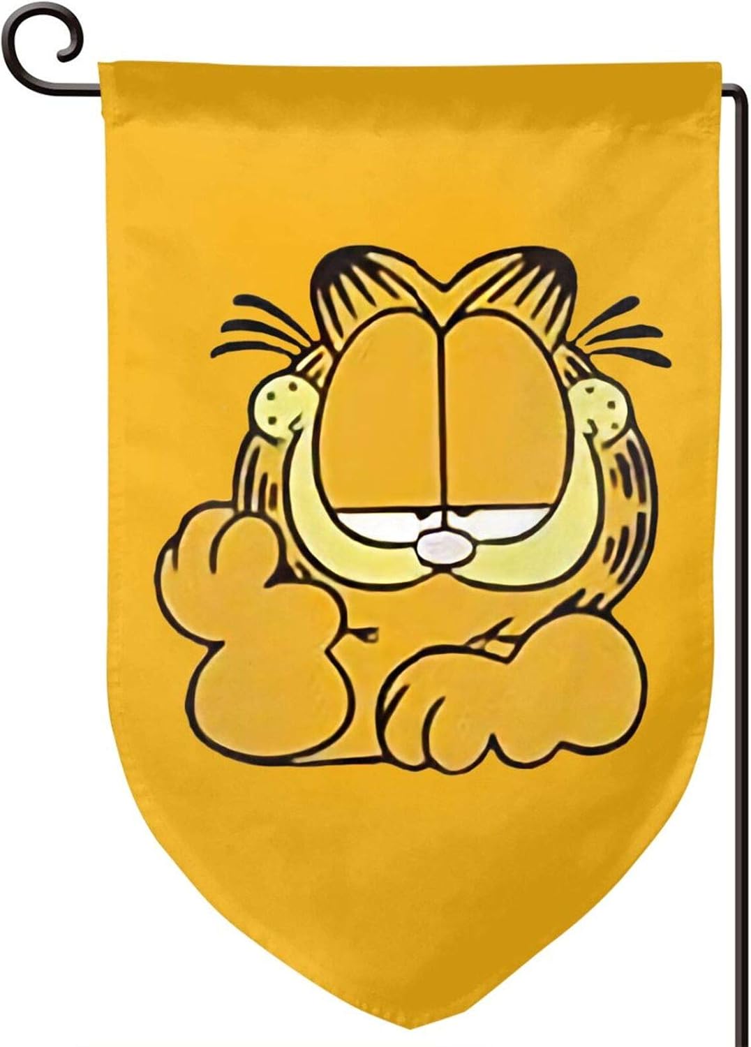 Heyuchuan Garfield Garden Flag 12.5x18 Inch Yard Flag