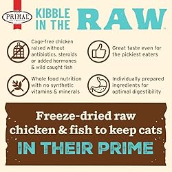 Primal Kibble in The Raw, Freeze Dried Cat